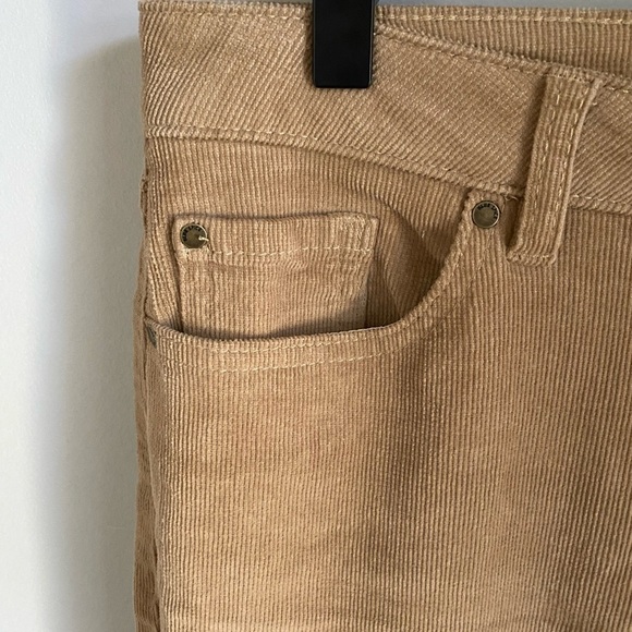 Blue Spice Courdaroy Jeans Flare Cut Size 9 Tan Pants Fall Fashion Brown Sz Nine - Picture 5 of 6
